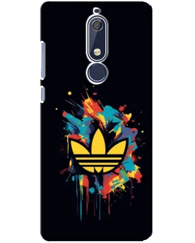Чехол для Nokia 5.1 (2018) с картинкой «Adidas Splash» Чехол для Nokia 5.1 (2018) с картинкой «Adidas Splash»