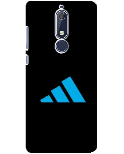 Чехол для Nokia 5.1 (2018) с картинкой «Adidas Cyan Logo» Чехол для Nokia 5.1 (2018) с картинкой «Adidas Cyan Logo»