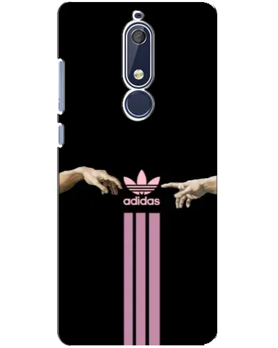Чехол для Nokia 5.1 (2018) с картинкой «Adidas Hands» Чехол для Nokia 5.1 (2018) с картинкой «Adidas Hands»