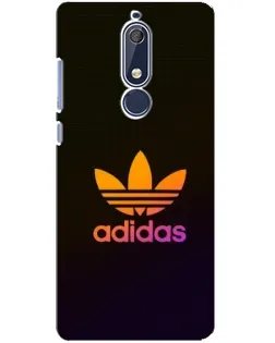 Чехол для Nokia 5.1 (2018) с картинкой «Градиент Adidas» Чехол для Nokia 5.1 (2018) с картинкой «Градиент Adidas»