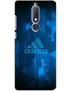 Чехол для Nokia 5.1 (2018) с картинкой «Adidas Sport Art» Чехол для Nokia 5.1 (2018) с картинкой «Adidas Sport Art»