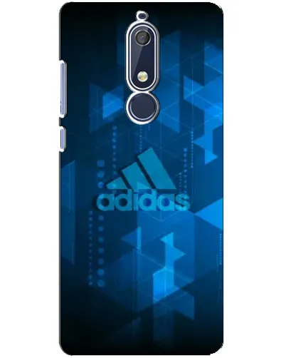 Чехол для Nokia 5.1 (2018) с картинкой «Adidas Sport Art» Чехол для Nokia 5.1 (2018) с картинкой «Adidas Sport Art»