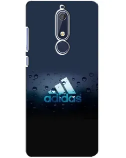 Чехол для Nokia 5.1 (2018) с картинкой «Adidas Water Drops» Чехол для Nokia 5.1 (2018) с картинкой «Adidas Water Drops»