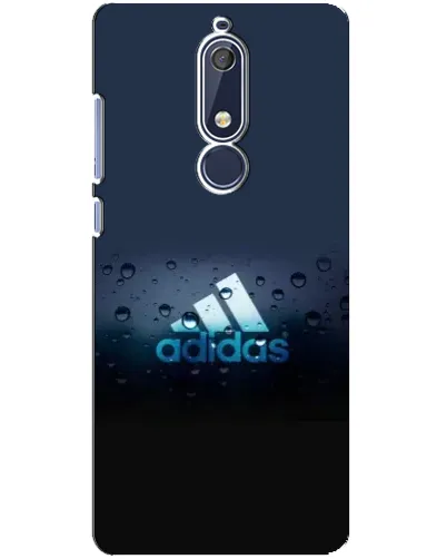 Чехол для Nokia 5.1 (2018) с картинкой «Adidas Water Drops» Чехол для Nokia 5.1 (2018) с картинкой «Adidas Water Drops»