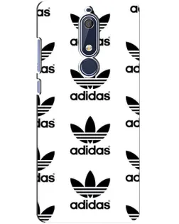 Чехол для Nokia 5.1 (2018) с картинкой «Adidas Pattern» Чехол для Nokia 5.1 (2018) с картинкой «Adidas Pattern»