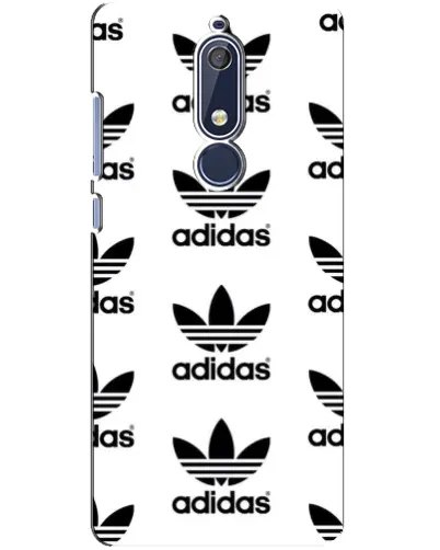 Чехол для Nokia 5.1 (2018) с картинкой «Adidas Pattern» Чехол для Nokia 5.1 (2018) с картинкой «Adidas Pattern»