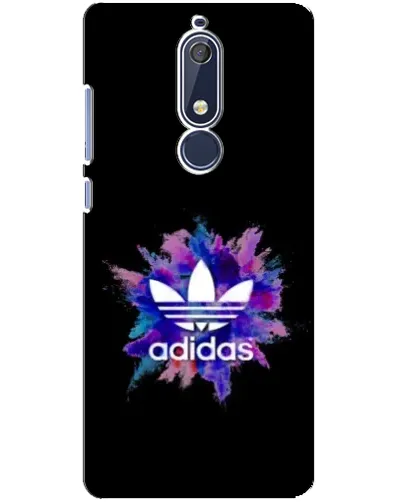 Чехол для Nokia 5.1 (2018) с картинкой «Взрыв красок Adidas» Чехол для Nokia 5.1 (2018) с картинкой «Взрыв красок Adidas»