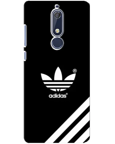 Чехол для Nokia 5.1 (2018) с картинкой «Adidas с диагональными полосами» Чехол для Nokia 5.1 (2018) с картинкой «Adidas с диагональными полосами»