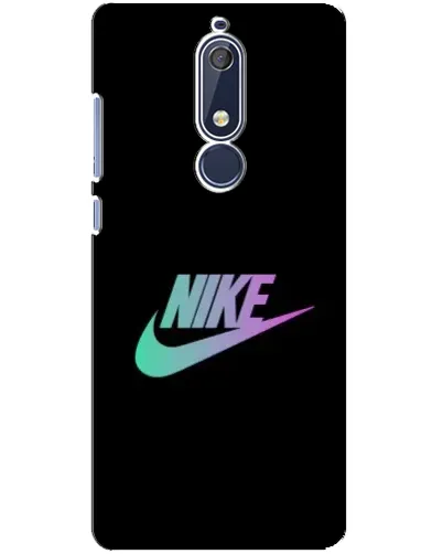 Чехол для Nokia 5.1 (2018) с картинкой «Nike — городская ночь» Чехол для Nokia 5.1 (2018) с картинкой «Nike — городская ночь»