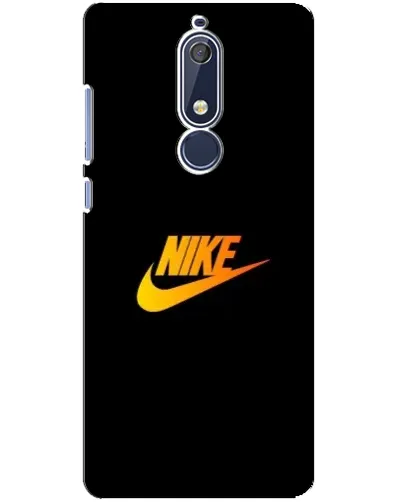 Чехол для Nokia 5.1 (2018) с картинкой «Золотой логотип Nike» Чехол для Nokia 5.1 (2018) с картинкой «Золотой логотип Nike»