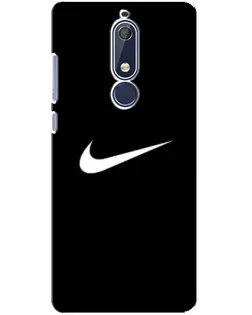 Чехол для Nokia 5.1 (2018) с картинкой «Минималистический Найк»