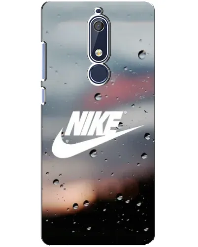 Чехол для Nokia 5.1 (2018) с картинкой «Nike в стиле ретро» Чехол для Nokia 5.1 (2018) с картинкой «Nike в стиле ретро»