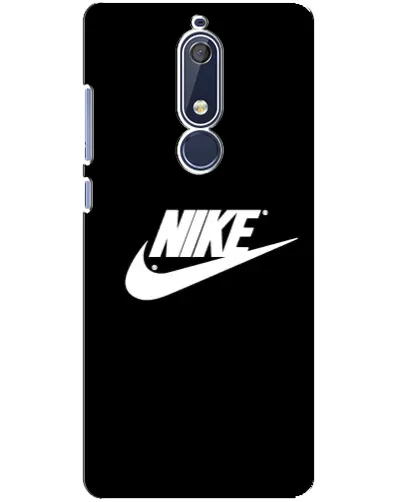 Чехол для Nokia 5.1 (2018) с картинкой «Мазки краски Nike» Чехол для Nokia 5.1 (2018) с картинкой «Мазки краски Nike»