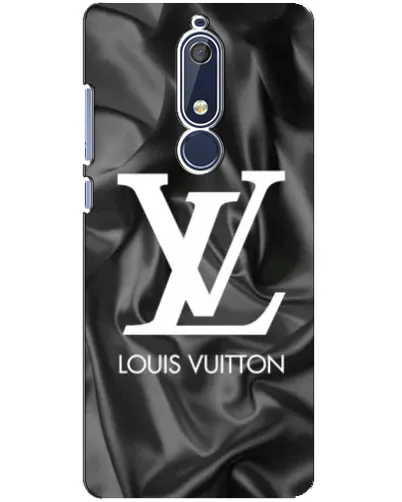 Чехол для Nokia 5.1 (2018) с картинкой «Шелковый Louis Vuitton»