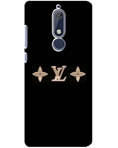 Чехол для Nokia 5.1 (2018) с картинкой «Louis Vuitton — минимализм»
