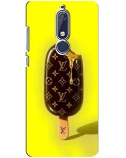 Чехол для Nokia 5.1 (2018) с картинкой «Мороженое от LV»