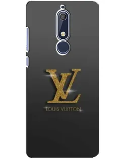 Чехол для Nokia 5.1 (2018) с картинкой «Градиент Louis Vuitton»