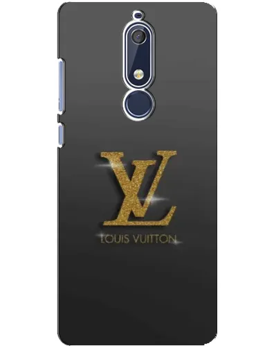 Чехол для Nokia 5.1 (2018) с картинкой «Градиент Louis Vuitton»
