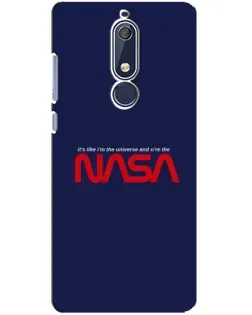 Чехол для Nokia 5.1 (2018) с картинкой «NASA — глубокий космос»