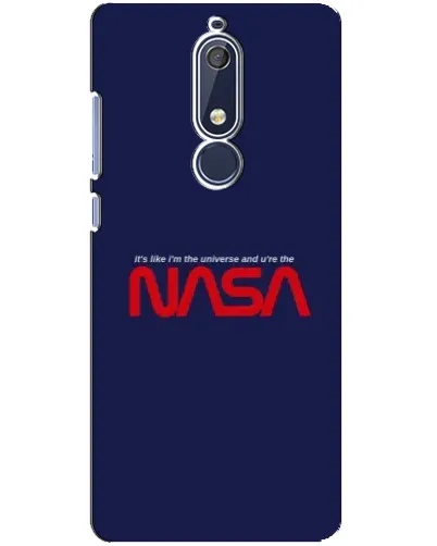 Чехол для Nokia 5.1 (2018) с картинкой «NASA — глубокий космос»