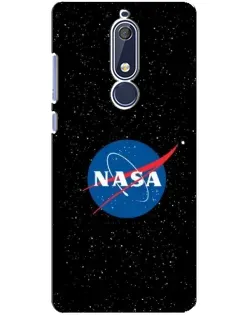 Чехол для Nokia 5.1 (2018) с картинкой «NASA — звездное небо»