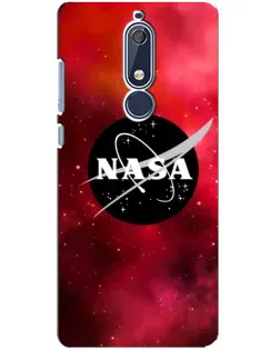 Чехол для Nokia 5.1 (2018) с картинкой «NASA — красная туманность» Чехол для Nokia 5.1 (2018) с картинкой «NASA — красная туманность»