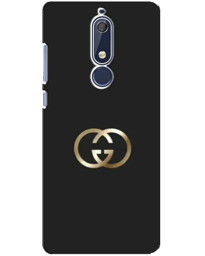 Чехол для Nokia 5.1 (2018) с картинкой «Минимализм Gucci»