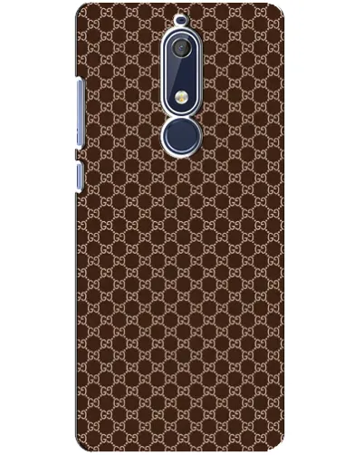 Чохол для Nokia 5.1 (2018) з картинкою «Gucci — шоколадна сітка» Чохол для Nokia 5.1 (2018) з картинкою «Gucci — шоколадна сітка»