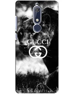 Чохол для Nokia 5.1 (2018) з картинкою «Gucci — дика природа» Чохол для Nokia 5.1 (2018) з картинкою «Gucci — дика природа»