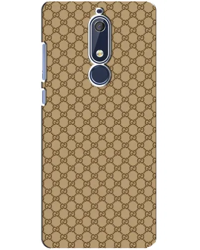Чохол для Nokia 5.1 (2018) з картинкою «Gucci — класичний беж» Чохол для Nokia 5.1 (2018) з картинкою «Gucci — класичний беж»