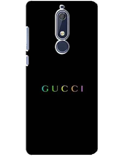 Чехол для Nokia 5.1 (2018) с картинкой «Gucci — неоновый минимализм» Чехол для Nokia 5.1 (2018) с картинкой «Gucci — неоновый минимализм»