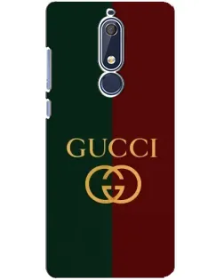 Чохол для Nokia 5.1 (2018) з картинкою «Gucci — темно-зелений градієнт» Чохол для Nokia 5.1 (2018) з картинкою «Gucci — темно-зелений градієнт»