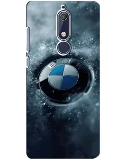 Чехол для Nokia 5.1 (2018) с картинкой «Логотип BMW — лед» Чехол для Nokia 5.1 (2018) с картинкой «Логотип BMW — лед»