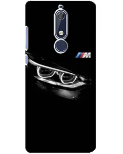 Чехол для Nokia 5.1 (2018) с картинкой «BMW — взгляд тигра» Чехол для Nokia 5.1 (2018) с картинкой «BMW — взгляд тигра»