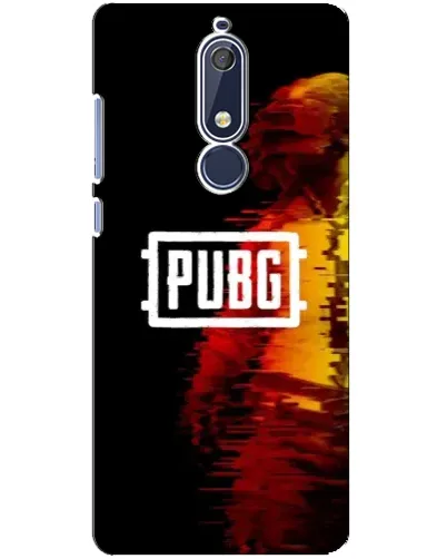 Чохол для Nokia 5.1 (2018) з картинкою «Яскравий логотип PUBG» Чохол для Nokia 5.1 (2018) з картинкою «Яскравий логотип PUBG»