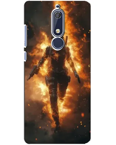 Чохол для Nokia 5.1 (2018) з картинкою «BMW — швидкість у дощі» Чохол для Nokia 5.1 (2018) з картинкою «BMW — швидкість у дощі»