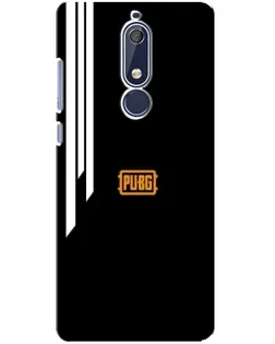 Чохол для Nokia 5.1 (2018) з картинкою «PUBG — вертикальні лінії»