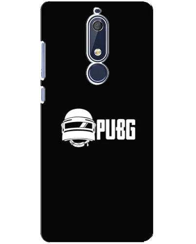 Чохол для Nokia 5.1 (2018) з картинкою «PUBG — класичний лого» Чохол для Nokia 5.1 (2018) з картинкою «PUBG — класичний лого»