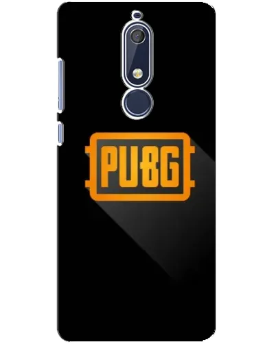 Чохол для Nokia 5.1 (2018) з картинкою «PUBG — рамка лого» Чохол для Nokia 5.1 (2018) з картинкою «PUBG — рамка лого»