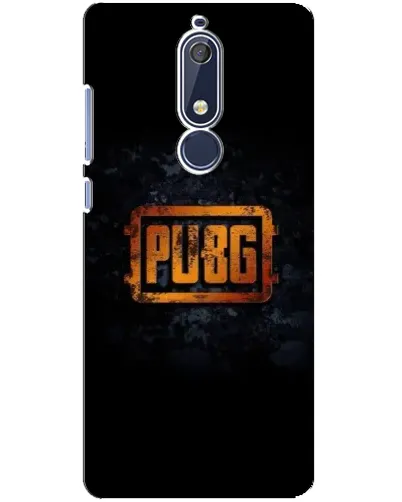 Чохол для Nokia 5.1 (2018) з картинкою «PUBG — золотий логотип» Чохол для Nokia 5.1 (2018) з картинкою «PUBG — золотий логотип»