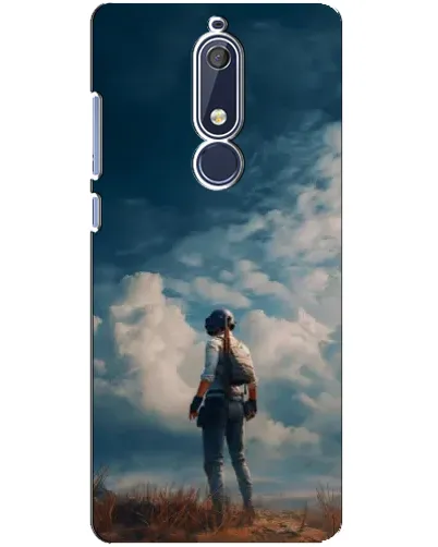 Чохол для Nokia 5.1 (2018) з картинкою «Герой PUBG на скелі» Чохол для Nokia 5.1 (2018) з картинкою «Герой PUBG на скелі»