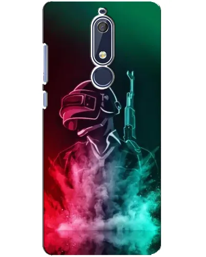 Чохол для Nokia 5.1 (2018) з картинкою «PUBG — вогняний воїн» Чохол для Nokia 5.1 (2018) з картинкою «PUBG — вогняний воїн»