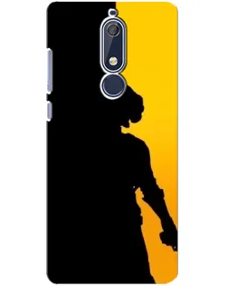 Чохол для Nokia 5.1 (2018) з картинкою «Тінь воїна PUBG»