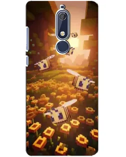 Чохол для Nokia 5.1 (2018) з картинкою «Поле соняшників»