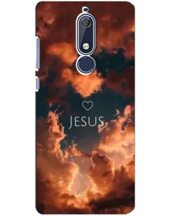 Чехол для Nokia 5.1 (2018) с картинкой «Сияние Имени Jesus» Чехол для Nokia 5.1 (2018) с картинкой «Сияние Имени Jesus»