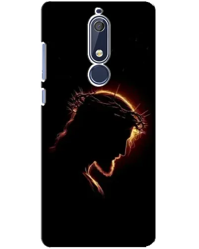 Чехол для Nokia 5.1 (2018) с картинкой «Терновый венец» Чехол для Nokia 5.1 (2018) с картинкой «Терновый венец»