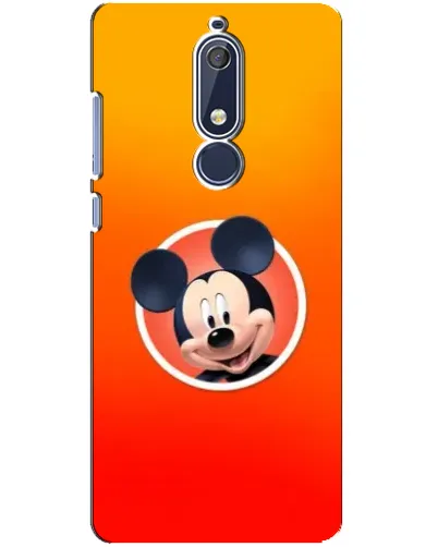 Чохол для Nokia 5.1 (2018) з картинкою «Mickey в колі»