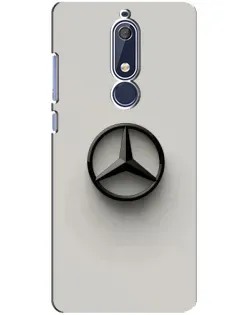 Чехол для Nokia 5.1 (2018) с картинкой «Mercedes Maybach стиль» Чехол для Nokia 5.1 (2018) с картинкой «Mercedes Maybach стиль»