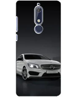 Чехол для Nokia 5.1 (2018) с картинкой «Mercedes AMG GT Silver» Чехол для Nokia 5.1 (2018) с картинкой «Mercedes AMG GT Silver»