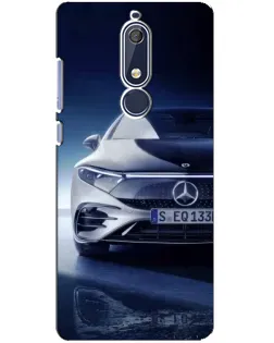 Чехол для Nokia 5.1 (2018) с картинкой «Mercedes EQ — будущее»